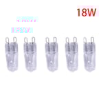 5 st G9 220V LED-lampa 18W 28W 33W 35W Halogenlampa Super Ljusstark 18W