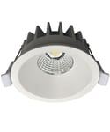 Aria D90 downlight, dimbar LED 2700K 560lm