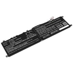 Batteri till Notebook, Bärbar dator för MSI GP66, Leopard 10UG, GP76