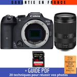 Canon EOS R7 + RF 24-240mm F4-6.3 IS USM + 1 SanDisk 128GB Extreme PRO UHS-II SDXC 300 MB/s + Guide PDF ""20 techniques pour r?ussir vos photos