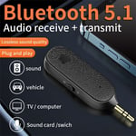 For 3.5mm Jack Bluetooth Transmitter Wireless Receiver Adapter  For Headphone