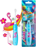Brush Baby Kidzsonic Toddler and Kid Electric Toothbrush for Ages 3+ Years - Dis