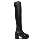 Over-knee boots Bronx High Knee Boots 14295-A Svart