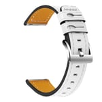 Garmin VivoActive 3/VivoActive 3 Music/Venu Klockarmband i läder- Vit