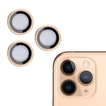 Shellrus Sapphire Camera Lens Cover for iPhone 11 Pro Series. (Gold)
