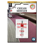 Organ Tvillingnål 4,0/80 1-pack
