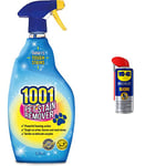 1001 Pet Stain and Odour Remover, Tough On Stubborn Stains, WoolSafe approved 500 ml with Silicone by WD-40 Specialist Wide and 360 Spray 400 ml