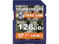 Delkin Trail Cam Sdxc 128 Gb Klass 10 Uhs-I V30-Kort (Ddsdtrl128g)