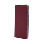 Smart Magnetiskt Fodral för Samsung Galaxy A50 / A30s / A50s, Burgundy - TheMobileStore Galaxy A50 tillbehör