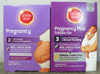 SEVEN SEAS PREGNANCY PLUS FOLLOW ON DUAL PACK + ALL STAGES DURING PREGNANCY