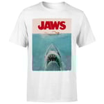 Jaws Classic Poster T-Shirt - White - XXL