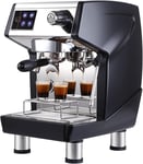 Espresso Machine Coffee Machine with Button Digital Screen Steam D Semi-Automati