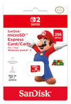 Nintendo Carte mémoire micro SD express 256 Go SanDisk