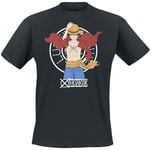 One Piece Luffy New World T-Shirt black