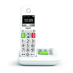 Gigaset Téléphone sans fil DECT E290A - grandes touches blanc
