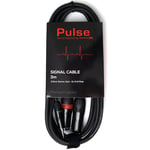 Pulse Audiokabel 3,5mm TRS-2XLRM 3 meter