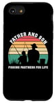 Coque pour iPhone SE (2020) / 7 / 8 Père et fils, partenaires de pêche pour la vie Amateurs de pêche