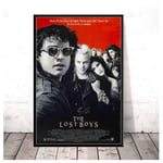 The Lost Boys Classic Movie Art Painting Canvas Poster Wall Home Decor Print on Canvas -50x70cm No Frame