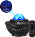 BlackSwan Galaxy 360 Pro Projector - Music Starry Water Wave LED Projector Light with 21 Lighting Modes for Home Decoration, Birthday Party