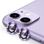 WWDZ Camera Lens Protector for iPhone 12/Mini/Pro/Pro Max, Tempered Glass Lens Screen Cover Film For iphone 12/For iphone 12 mini Purple