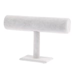 T Bar Velvet Hårband Pannbandshållare Retail Shop Display Stand Gray