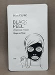 5x Beauty Pro Black Peel Charcoal Mask (5x 7ml Sachets) Brand New Free Post