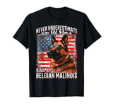 Belgian Malinois Dog Breed Never Underestimate an Old Man T-Shirt