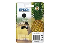 Epson 604XL - 8.9 ml - XL - noir - original - blister - cartouche d'encre - pour EPL 4200; Stylus Photo 2200; WorkForce WF-2950DWF