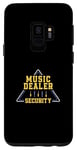Coque pour Galaxy S9 Funny Music Dealer Security Un producteur de musique et des ingénieurs du son