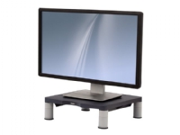 Fellowes Standard Monitor Riser - Ställ - för Bildskärm - plast - grafit - skärmstorlek: 21