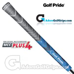 Golf Pride New Decade Multi Compound MCC Plus 4 Grips - Black / Blue  x 3