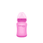 Everyday Baby Nappflaska Glas Värmeindikator Healthy+ 150ml Cerise Pink