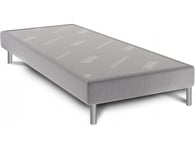 Sommier  90 x 190 Somnilat 90x190 bellini gris perle