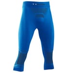 X-Bionic Energizer 4.0 Men's 3/4 Trousers, Mens, Pants, NG-YP07W19M-A010-S, Teal Blue/Anthracite, S