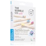 The Humble Co. Brush Kids Bambus tandbørste Ultrablød til børn 5 stk.