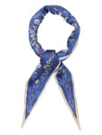 Myrtle Diamond Scarf Accessories Scarves Lightweight Scarves Blue Becksöndergaard