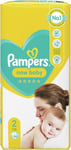 Pampers New Baby Size 2, 4-8 Kg, 46 Nappies in Pack - 1 Pack