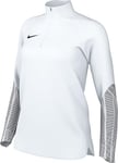 Nike Femme Haut Drill W NK DF Strk23 Dril Top, White/Wolf Grey/White/Black, DR2296-100, 2XL