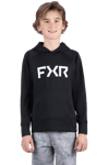 FXR Pilot Hoodie Barn Svart-Vit""