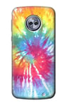 Tie Dye Colorful Graphic Printed Case Cover For Motorola Moto G6 Plus