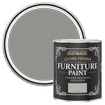 Rust-Oleum Grey Furniture Paint in Gloss Finish - Grey Tree 750ml