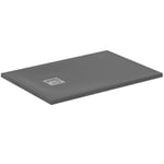 Ideal Standard T5606FS Ultra Flat S+ Bac de Douche, Gris Ciment