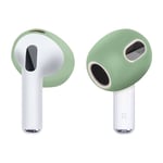 Apple AirPods 3 Silikone Earbuds Tips beskyttelsescover - Dybgrøn