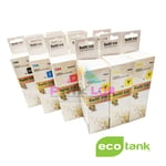 Epson Multipack 104 EcoTank, Bouteilles d'encre d'origine, 4 couleurs :  Noir, Cyan, Magenta, Jaune, ET-1810 ET-2710 ET-2711 ET-2712 ET-2810 ET-2811