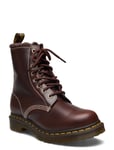 1460 Serena Dark Brown Classic Pull Up Brown Dr. Martens