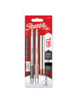 Sharpie S-Gel | Metal gelpenne | Medium spids (0.7mm) | Steel Grey & Rose Gold | Sort blæk | 2 penne & 2 gelpenne refiller