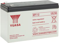 Yuasa 12V 7Ah (AGM) batteri 151 x 65 x 94