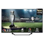 Hisense 55 Inch 4K QLED Smart TV 55A7NQTUK - Quantum Dot Colour, 4K AI Processor, Dolby Vision Atmos, Smooth Motion, Sports Mode, Vidaa OS with Freely, Youtube, Netflix and Disney+ (2024 Model)