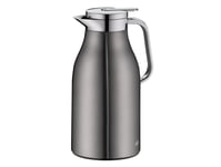 Alfi Skyline, Karaff, 1,5 L, Krom, Grå, Plast, Silikon, Rostfritt Stål, Termoplastisk Elastomer (Tpe), Rund, Plast