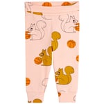 Mini Rodini GOTS Squirrels Baby-leggings Rosa | Rosa | 62 cm